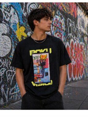 Roku Studio City Shirt Men’s 3XL Black Short Sleeve Stretch Urban Hip Hop Style